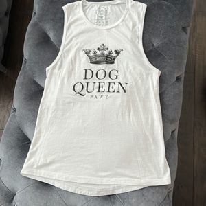 Dog Queen tank top size small